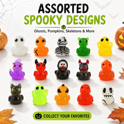 🔥Last Day 50% OFF - 🎃 Glow-In-Dark Tiny Spooky Resin Decorations