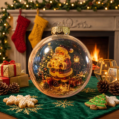 🎄Glowing Christmas Diorama Ornament 👼